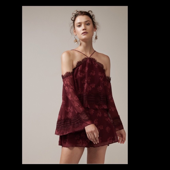 KEEPSAKE the Label Other - Keepsake off shoulder playsuit NWT